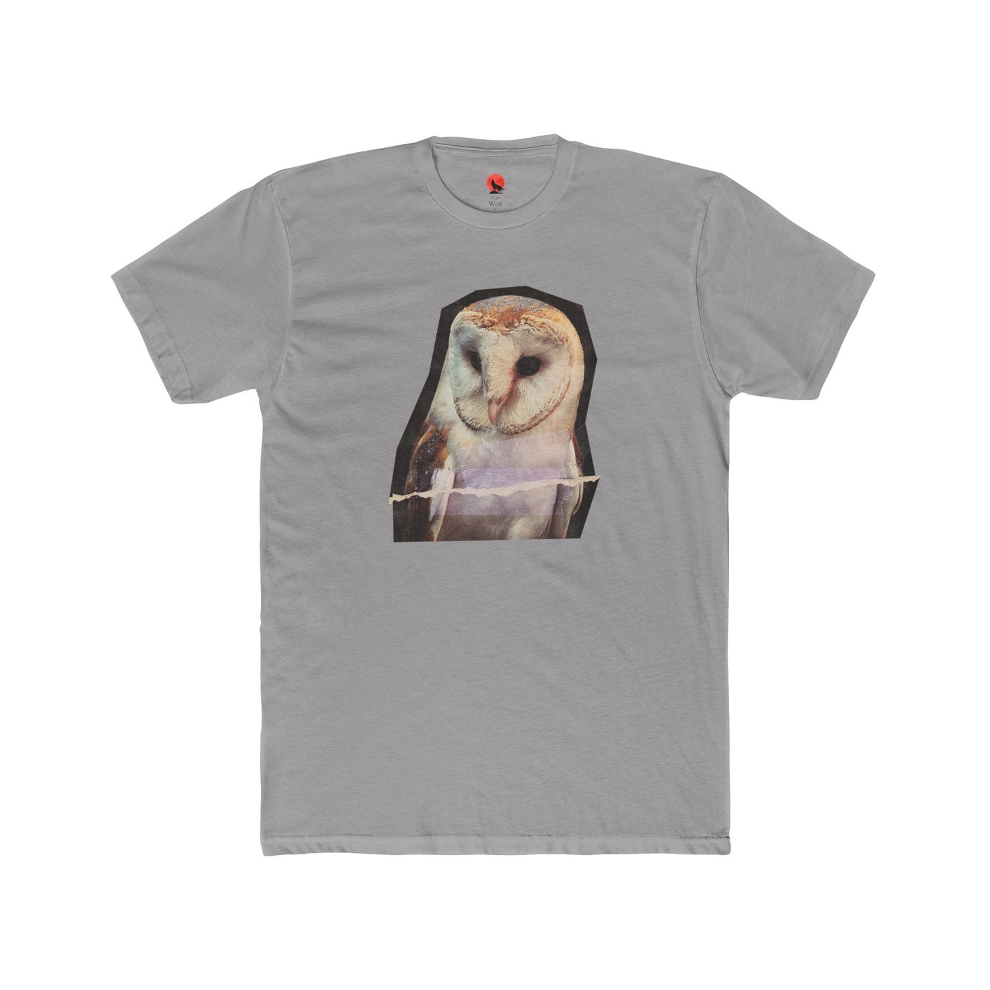 Barn Owl Unisex Cotton Crew Tee