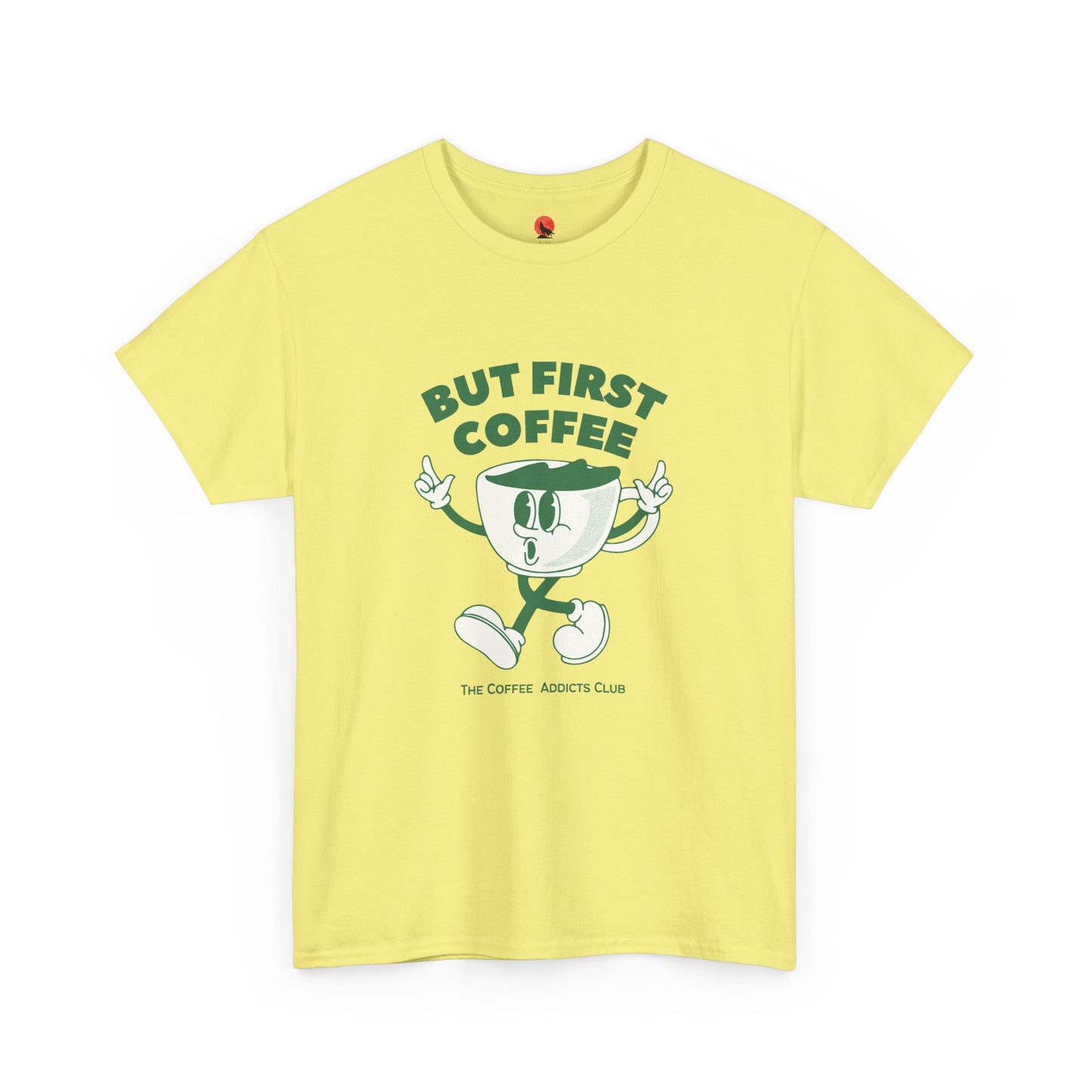 But First Coffee Unisex Heavy Cotton Tee