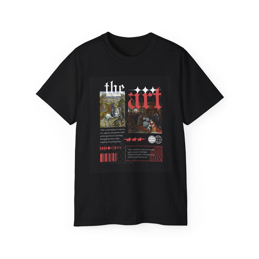Art-Inspired Unisex Ultra Cotton Tee