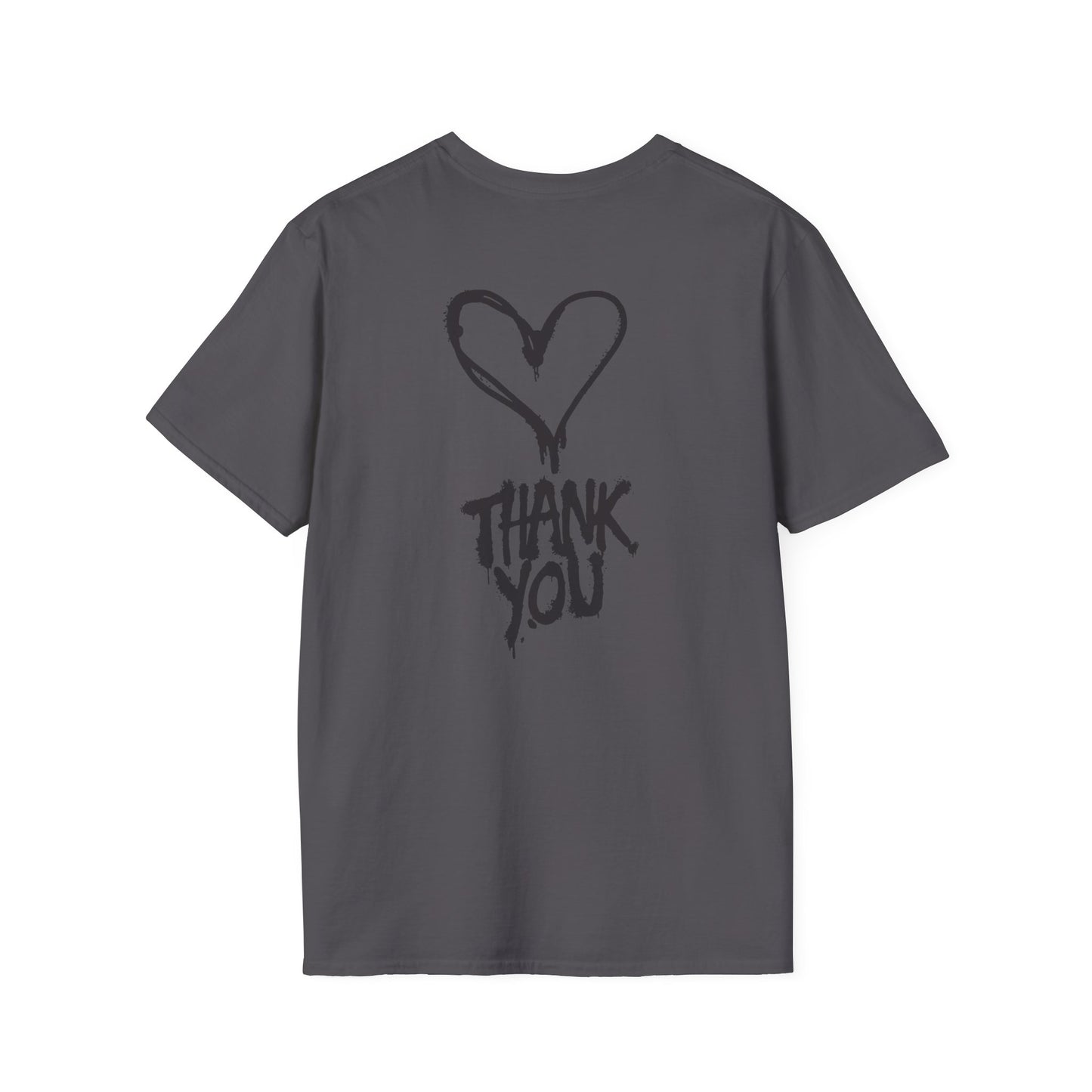 Night Wolf Thank You Shirt Unisex Softstyle T-Shirt