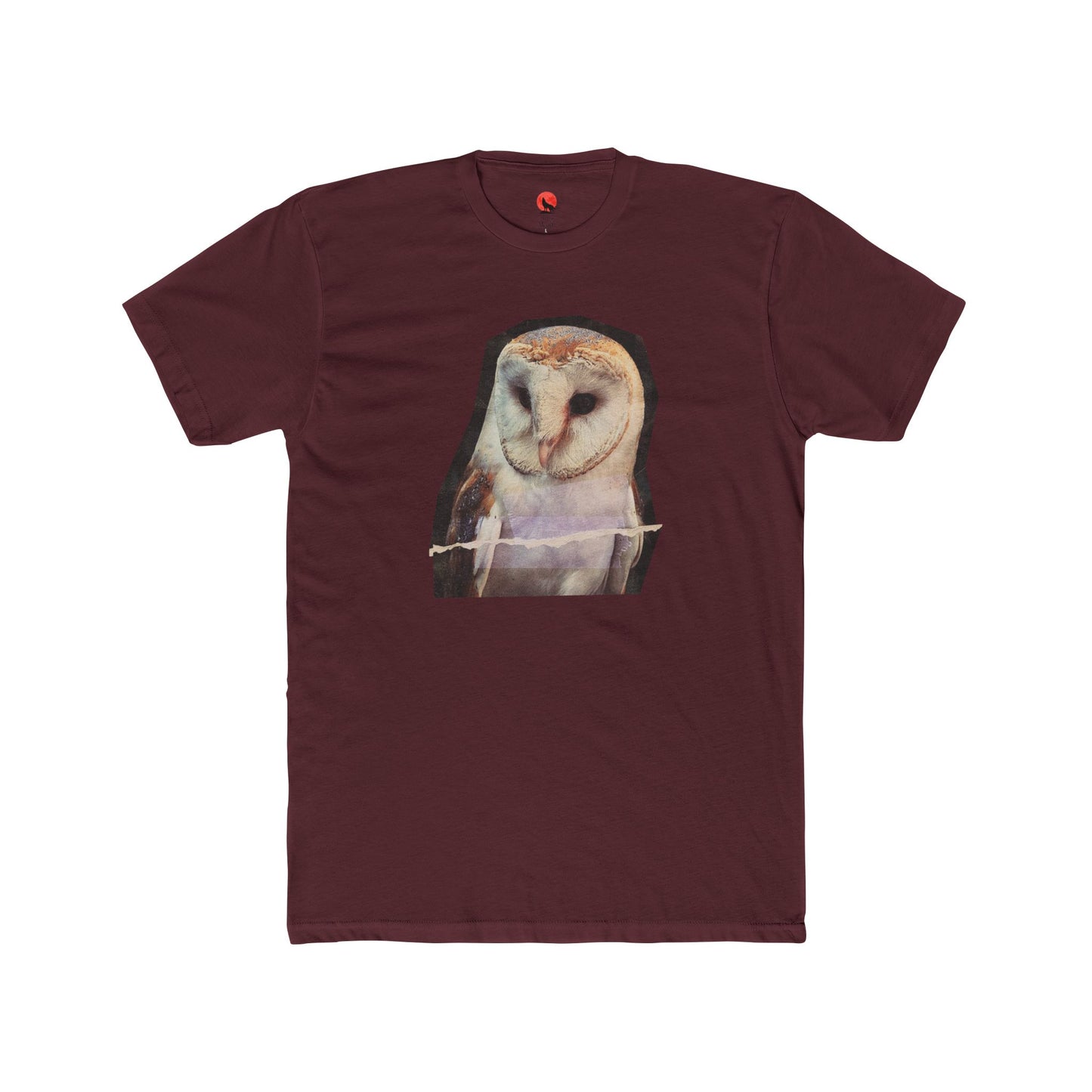 Barn Owl Unisex Cotton Crew Tee