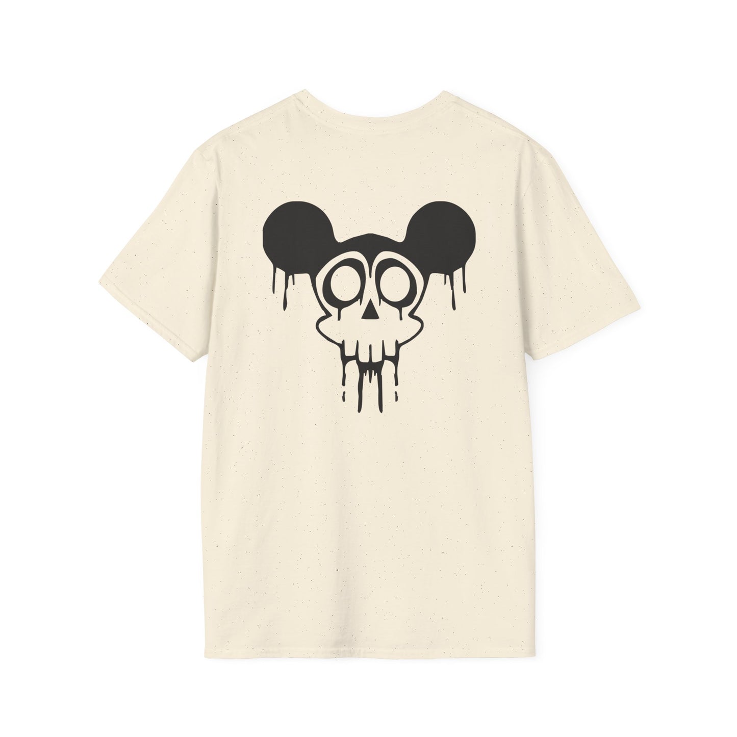 Night Wolf Skull Halloween Graphic Tee
