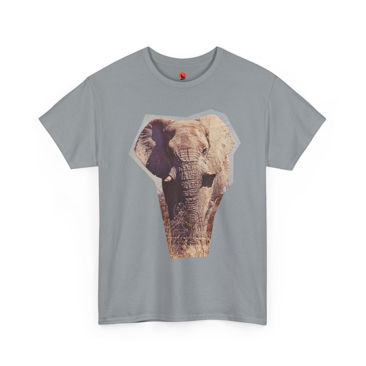 Elephant Graphic Unisex Heavy Cotton Tee