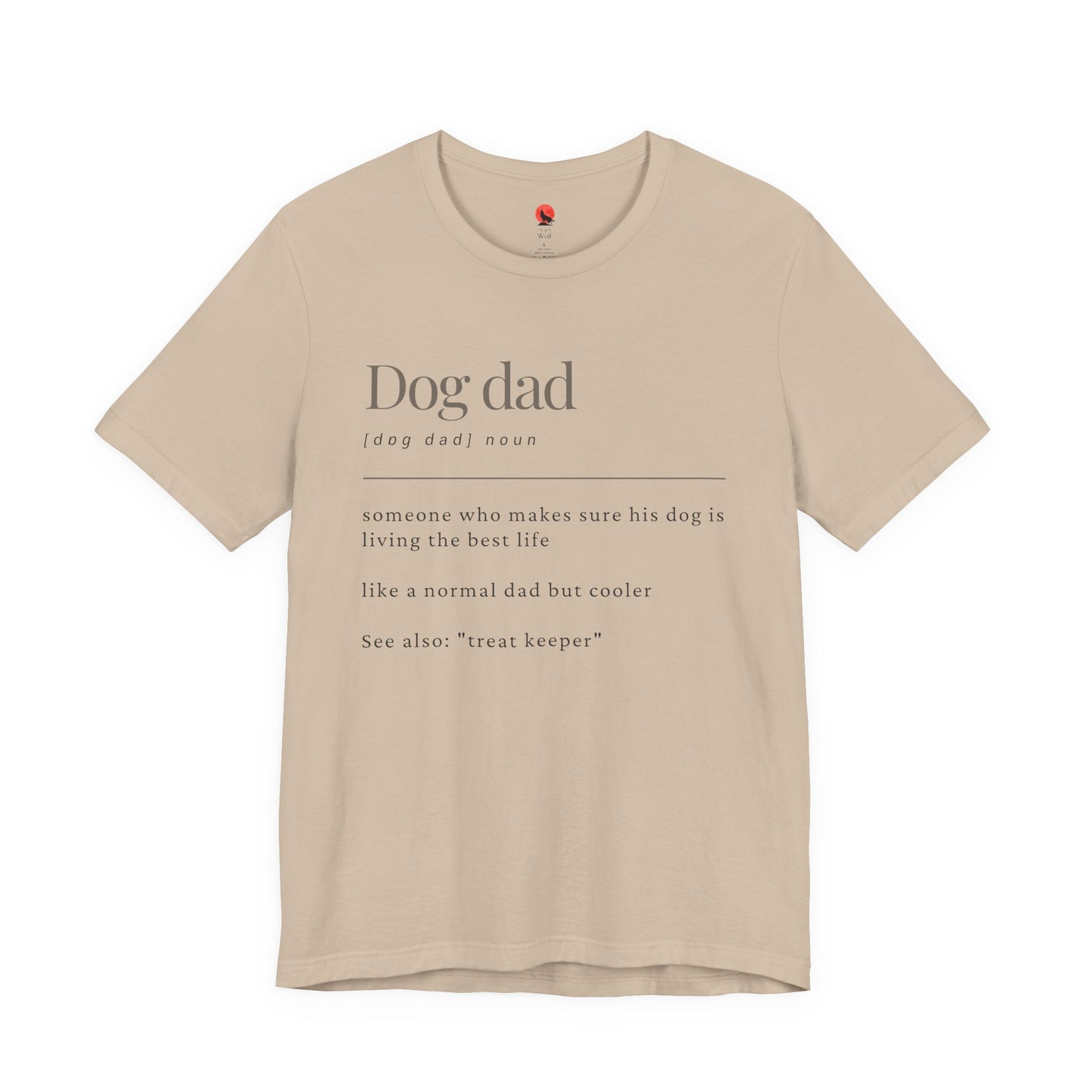 Dog Dad Unisex Jersey Tee