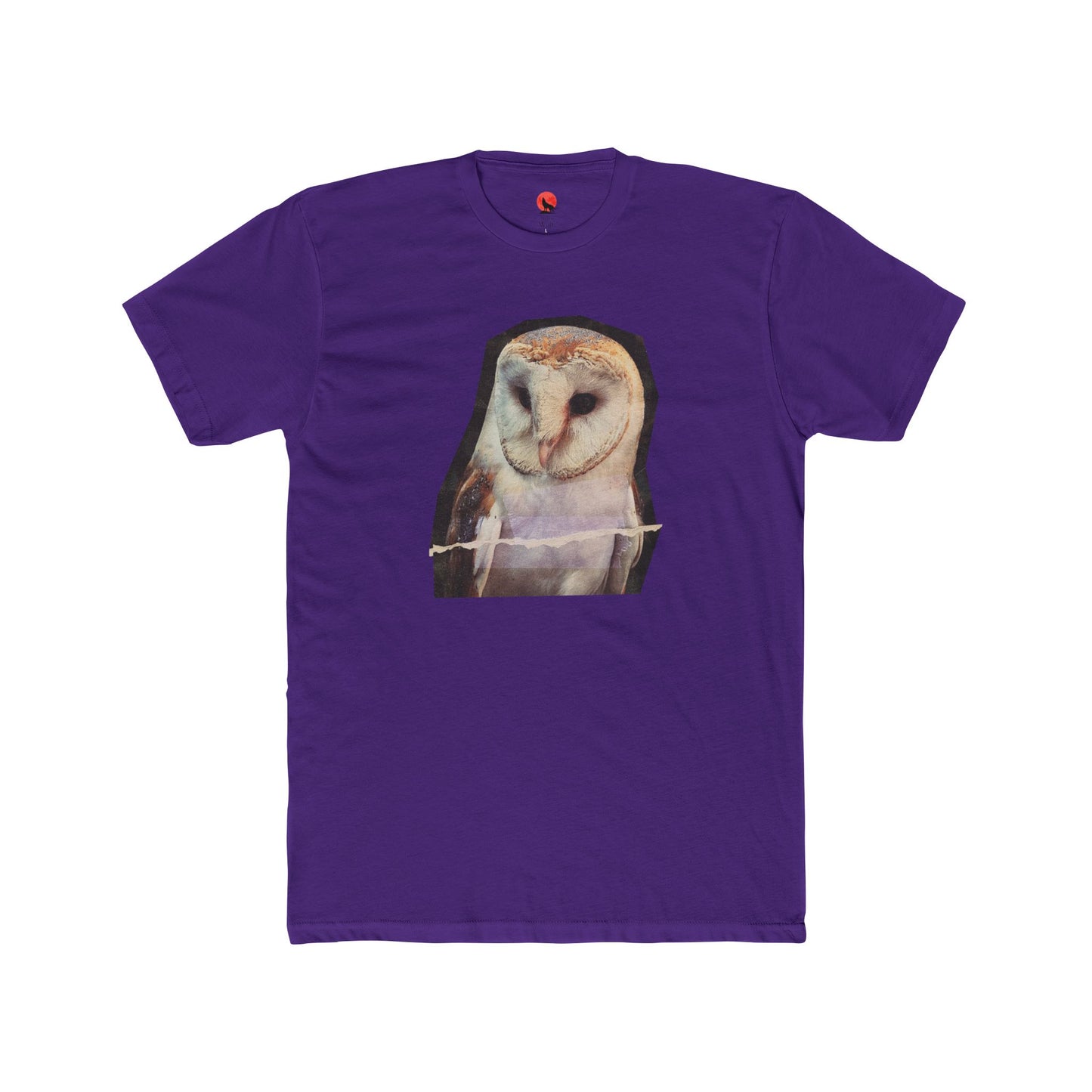 Barn Owl Unisex Cotton Crew Tee