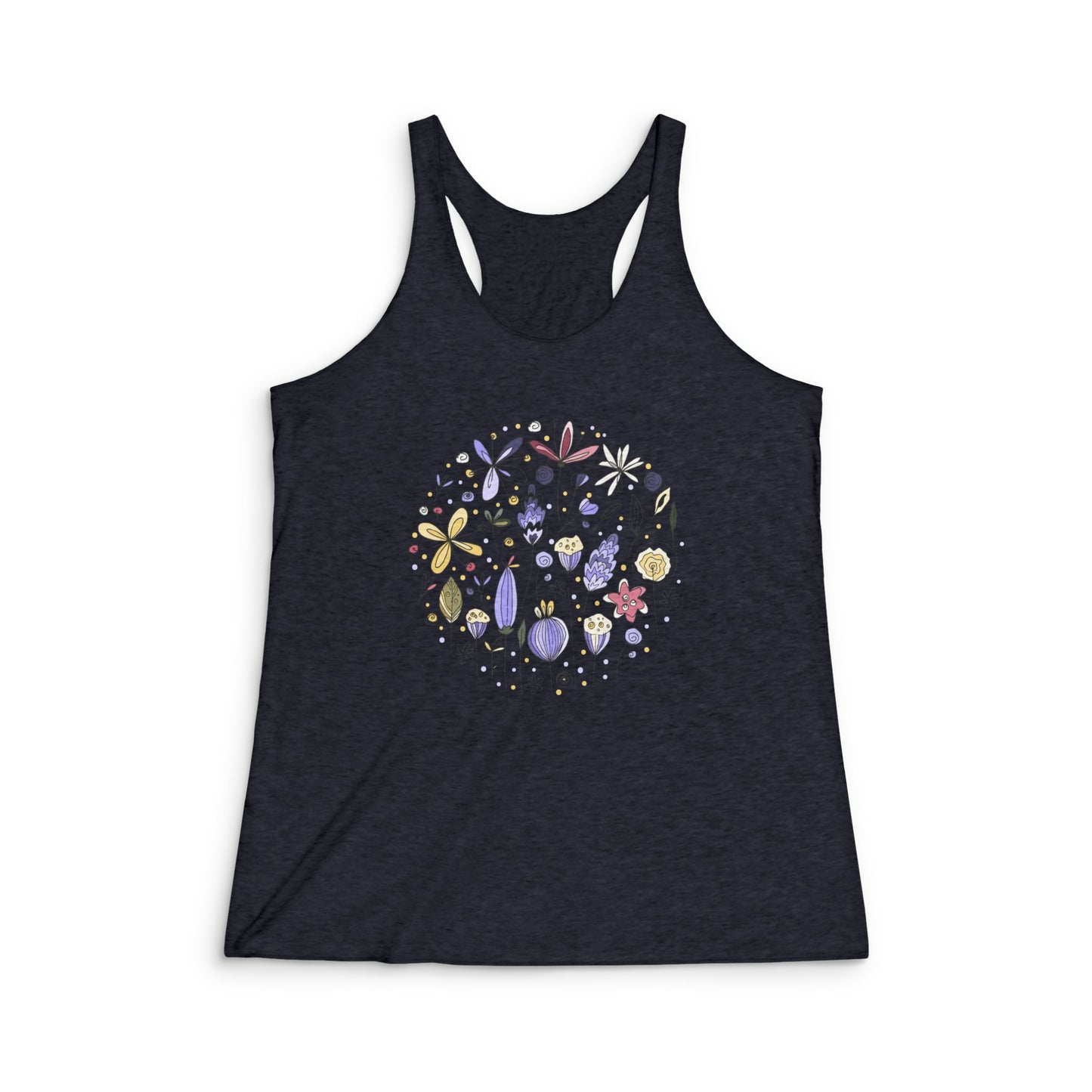 Floral Design Women's Racerback Tank Top