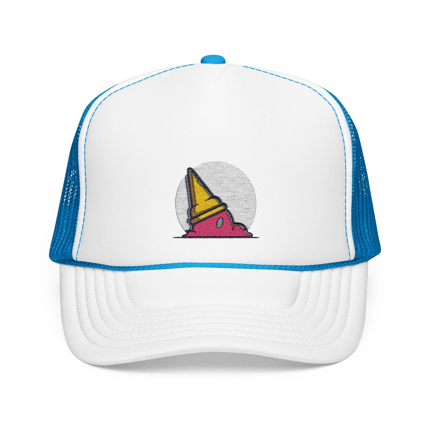 Vintage Ice Cream Cone Foam Trucker Hat