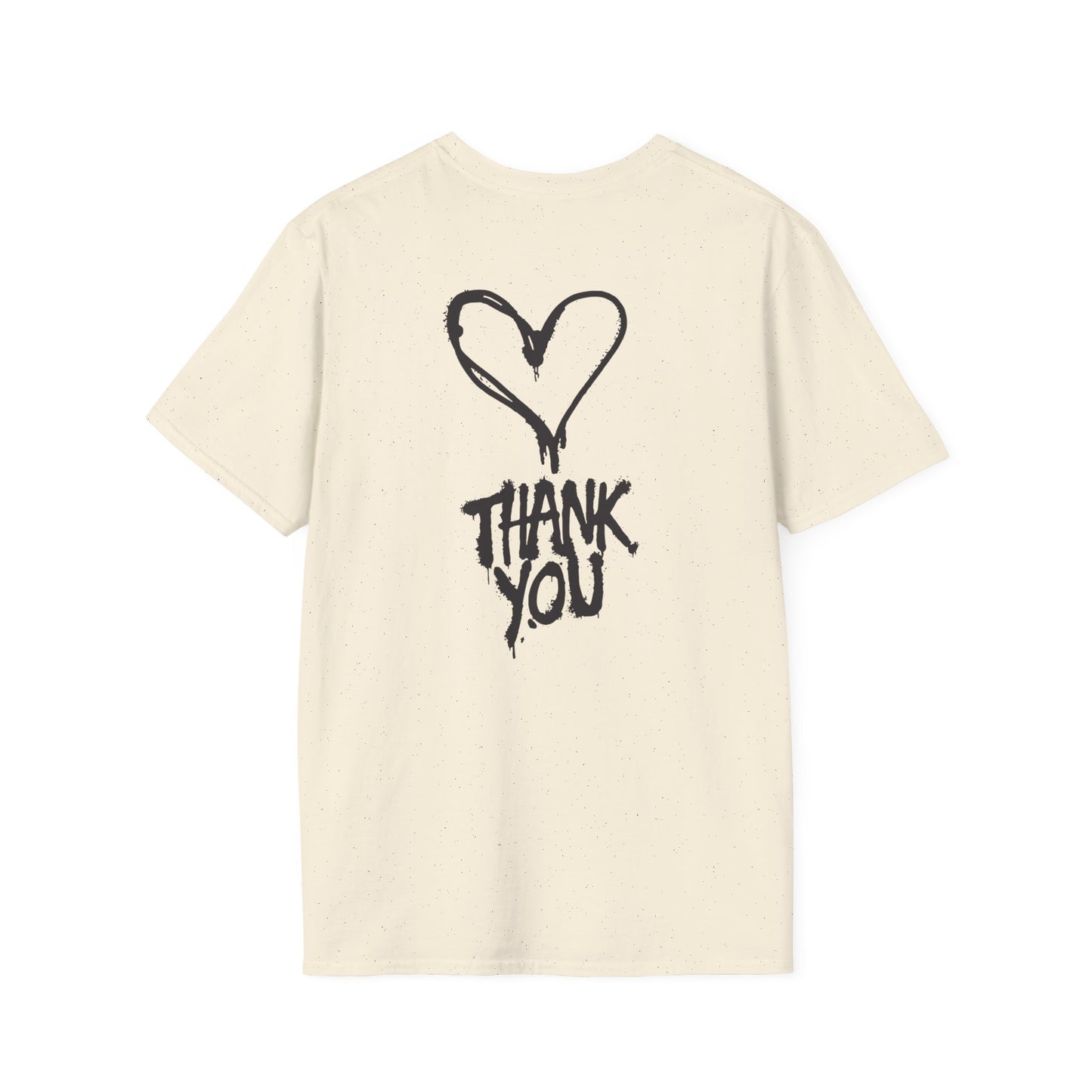 Night Wolf Thank You Shirt Unisex Softstyle T-Shirt