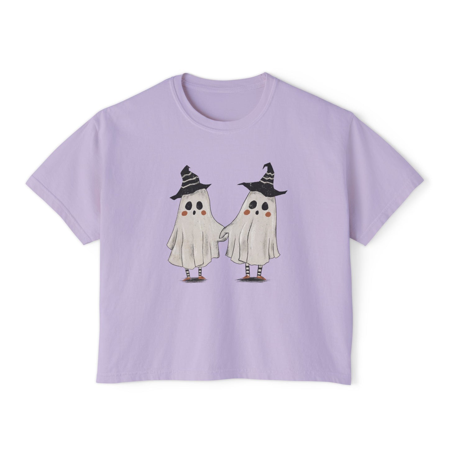 Ghostly Friendship Women's Boxy Tee