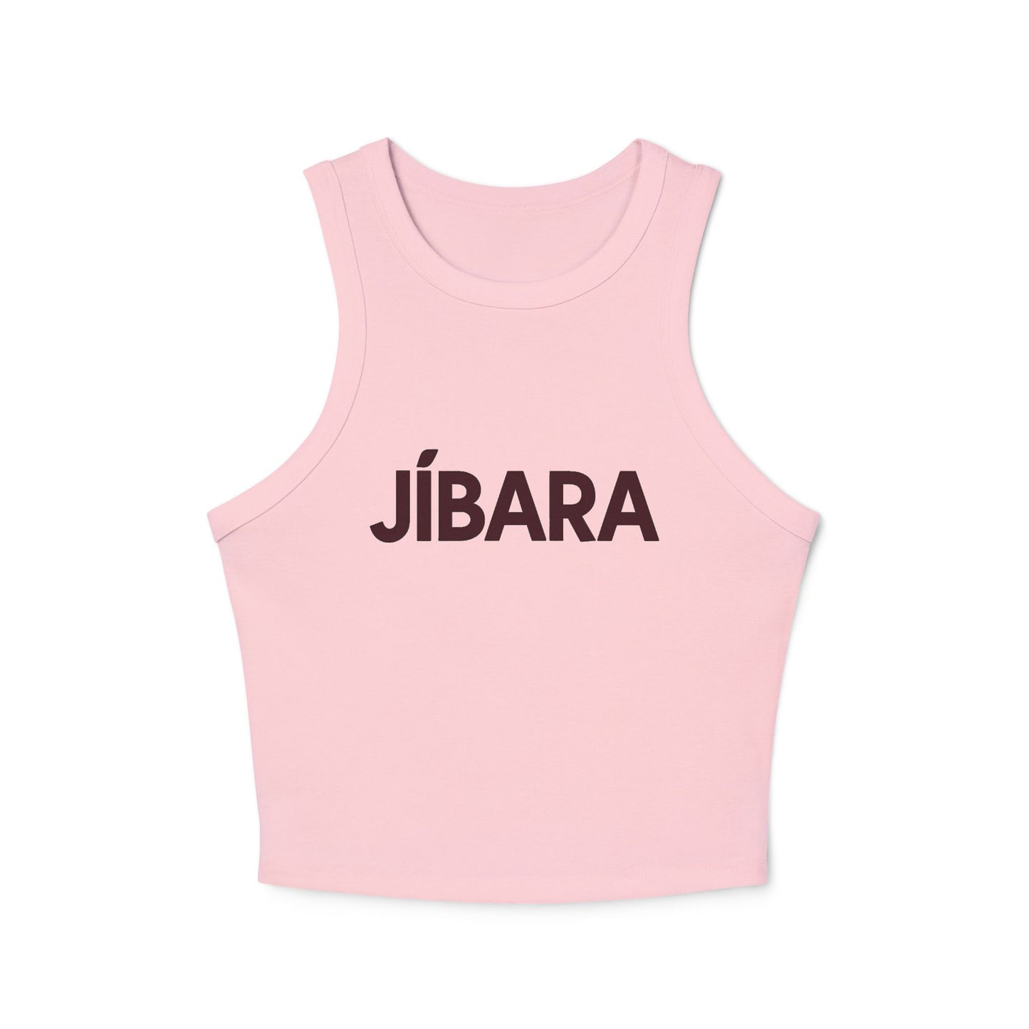 Jíbara Women’s Micro Rib Racer Tank Top