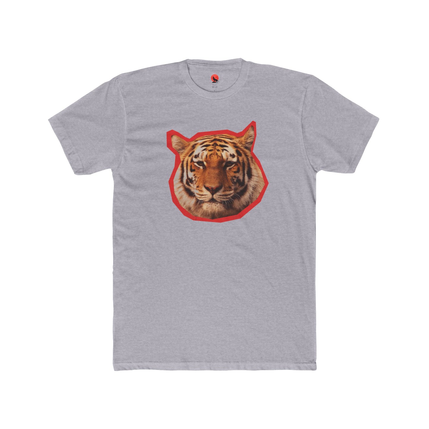 Tiger Graphic Unisex Cotton Crew Tee