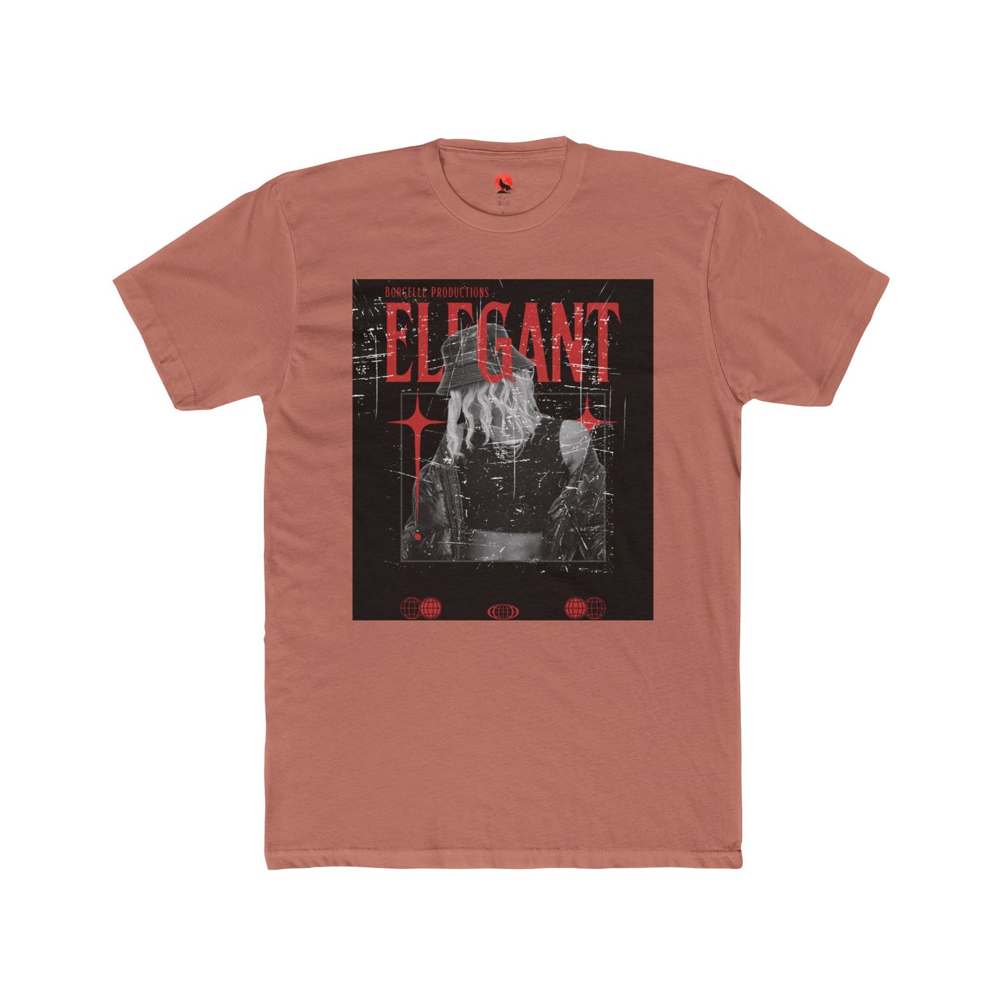 Elegant Graphic Unisex Cotton Crew Tee