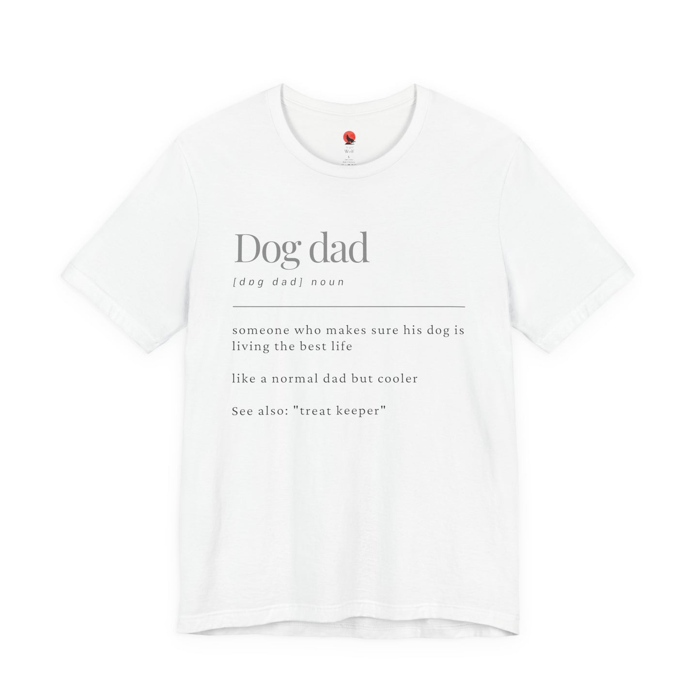 Dog Dad Unisex Jersey Tee