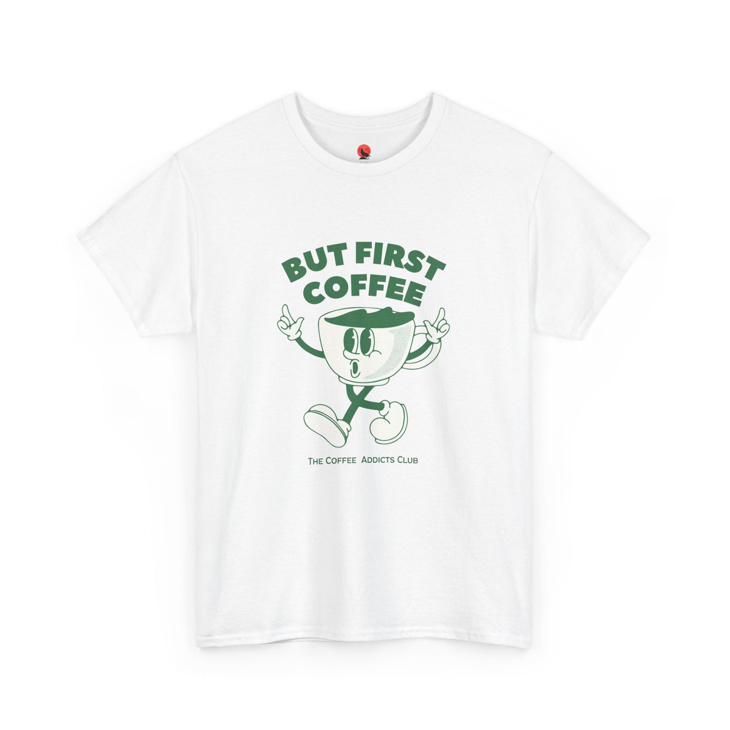 But First Coffee Unisex Heavy Cotton Tee