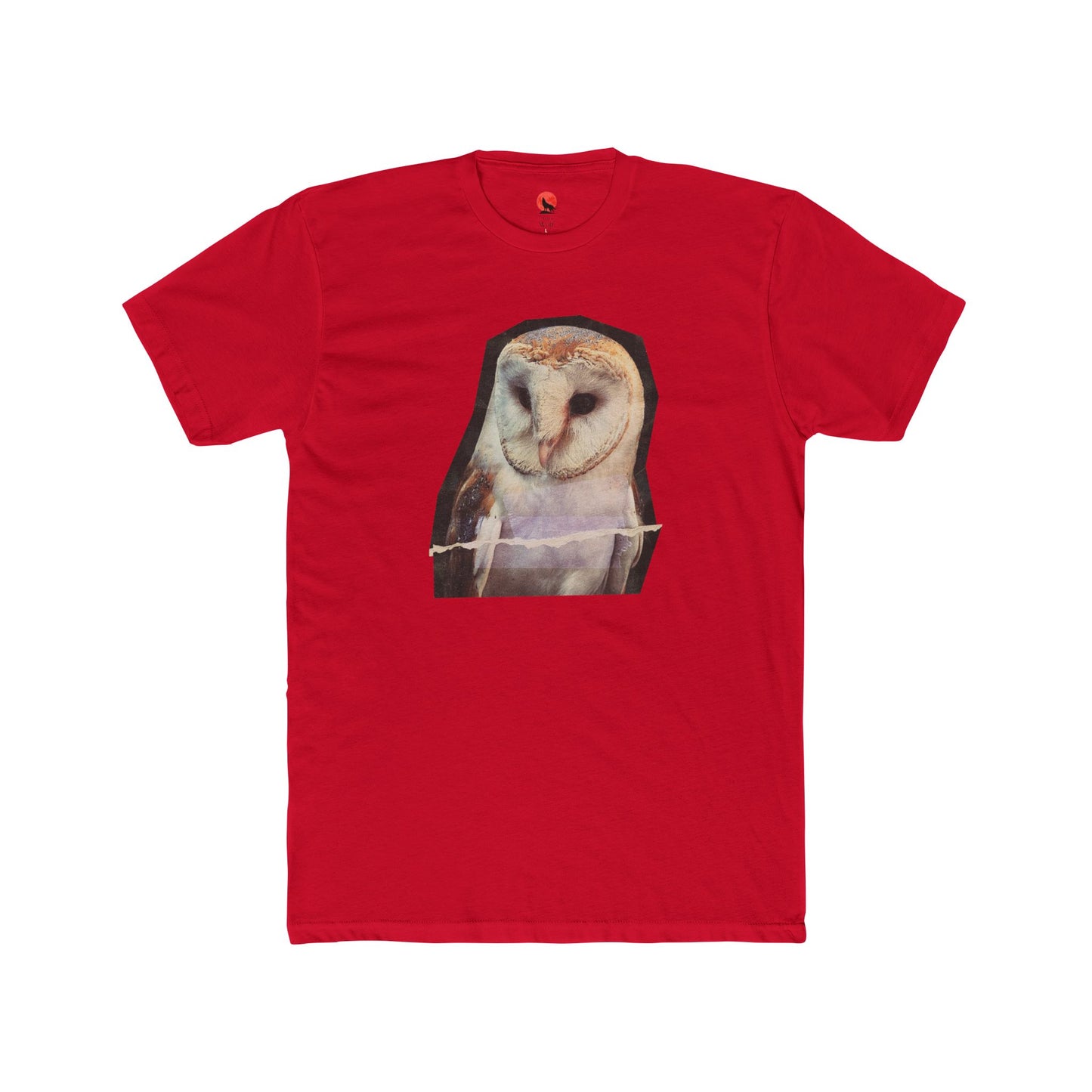 Barn Owl Unisex Cotton Crew Tee