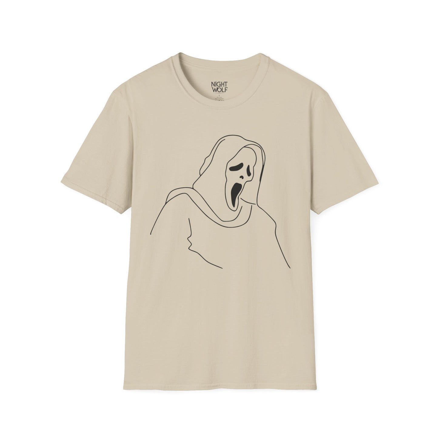 Ghost Face Minimalist T-Shirt