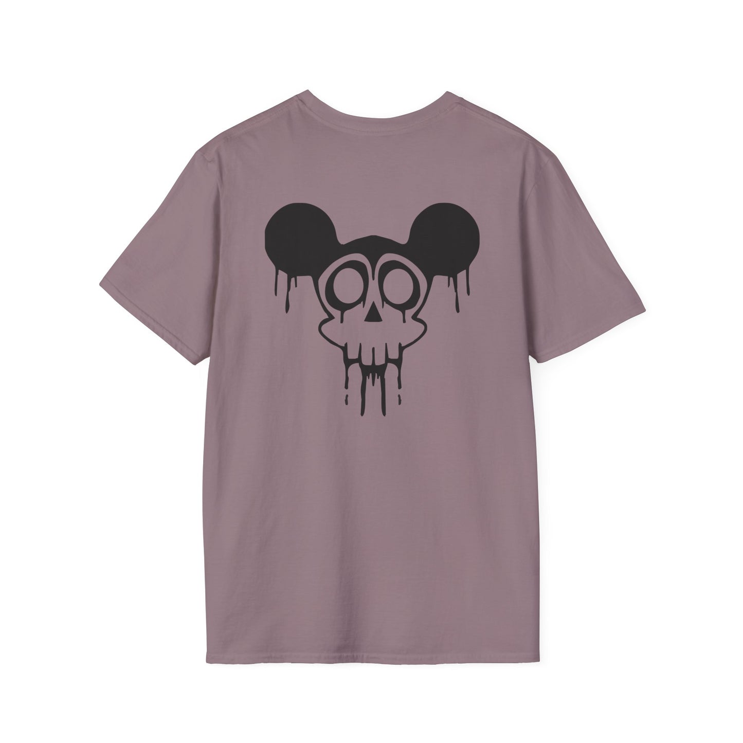 Night Wolf Skull Halloween Graphic Tee