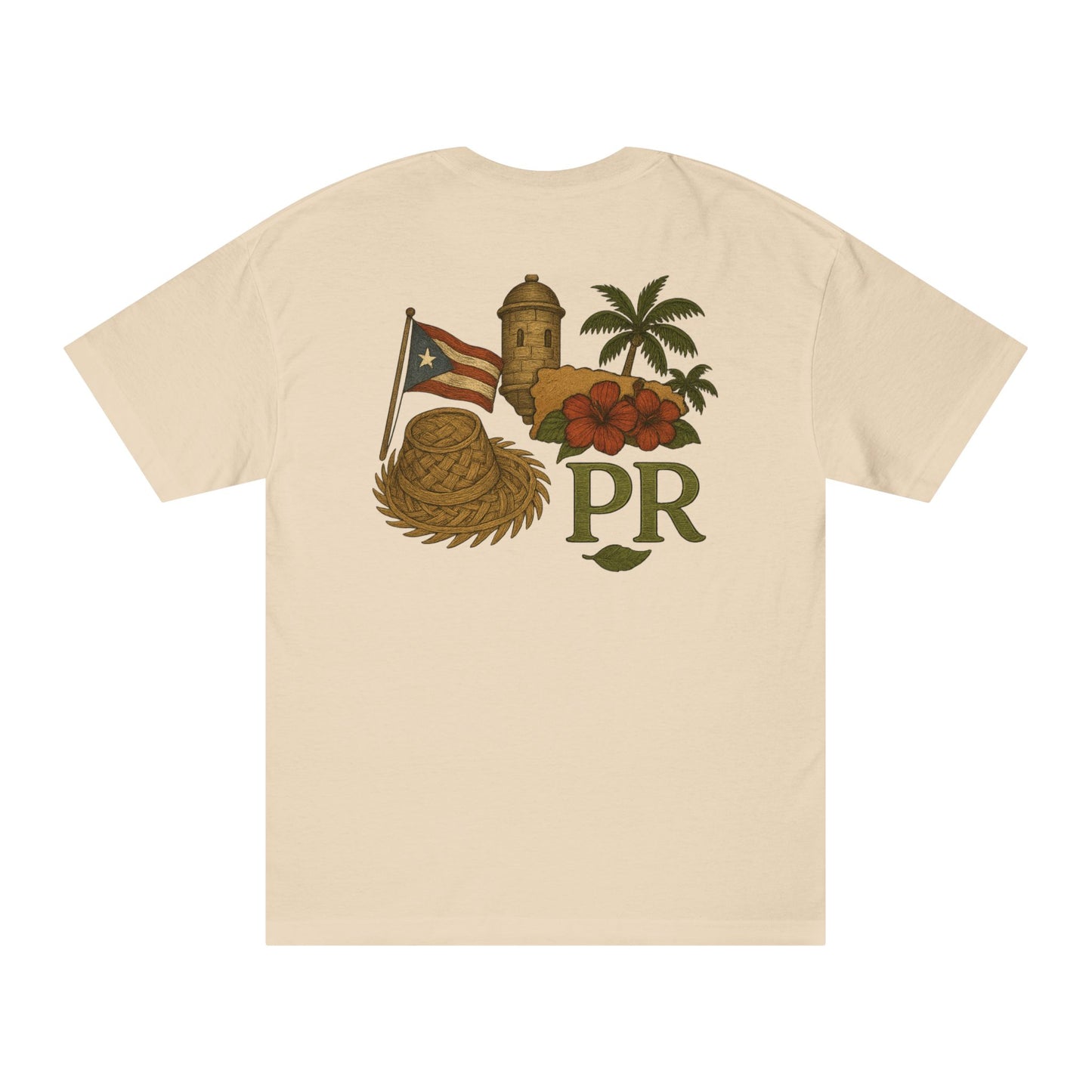 Puerto Rican Pride Tee, Jibaro: Defensor del mofongo
