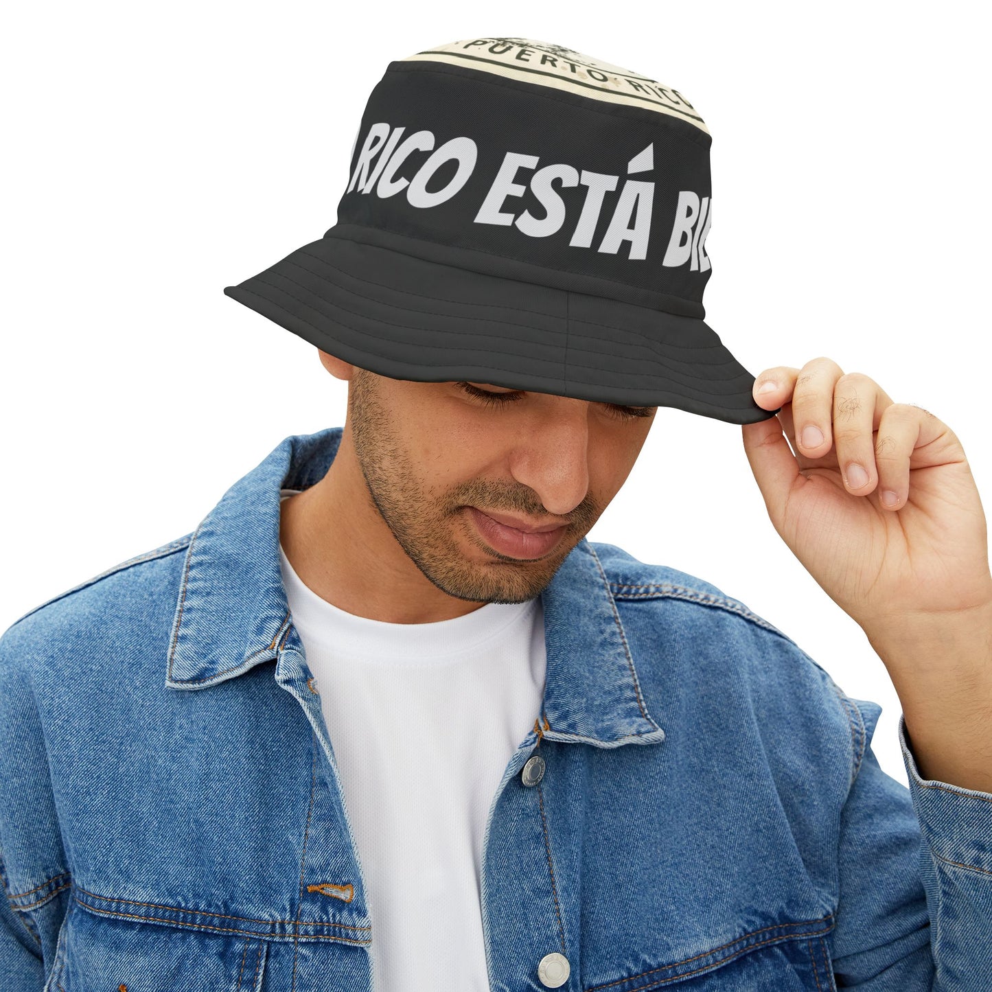 Puerto Rico Inspired Bucket Hat