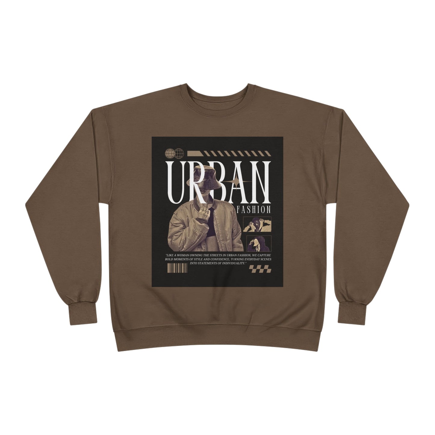 Urban Fashion Crewneck Sweatshirt