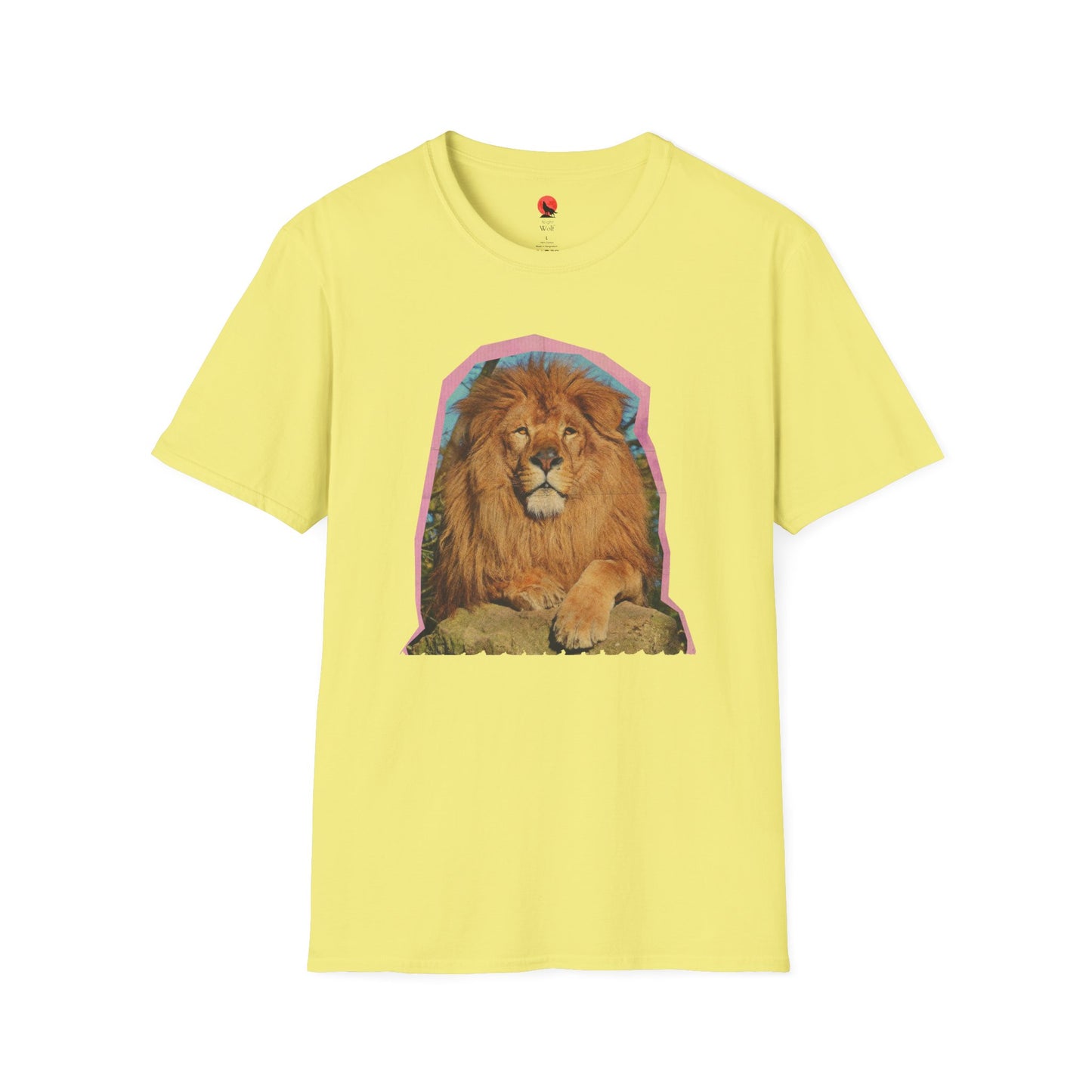 Majestic Lion Graphic Unisex Softstyle T-Shirt