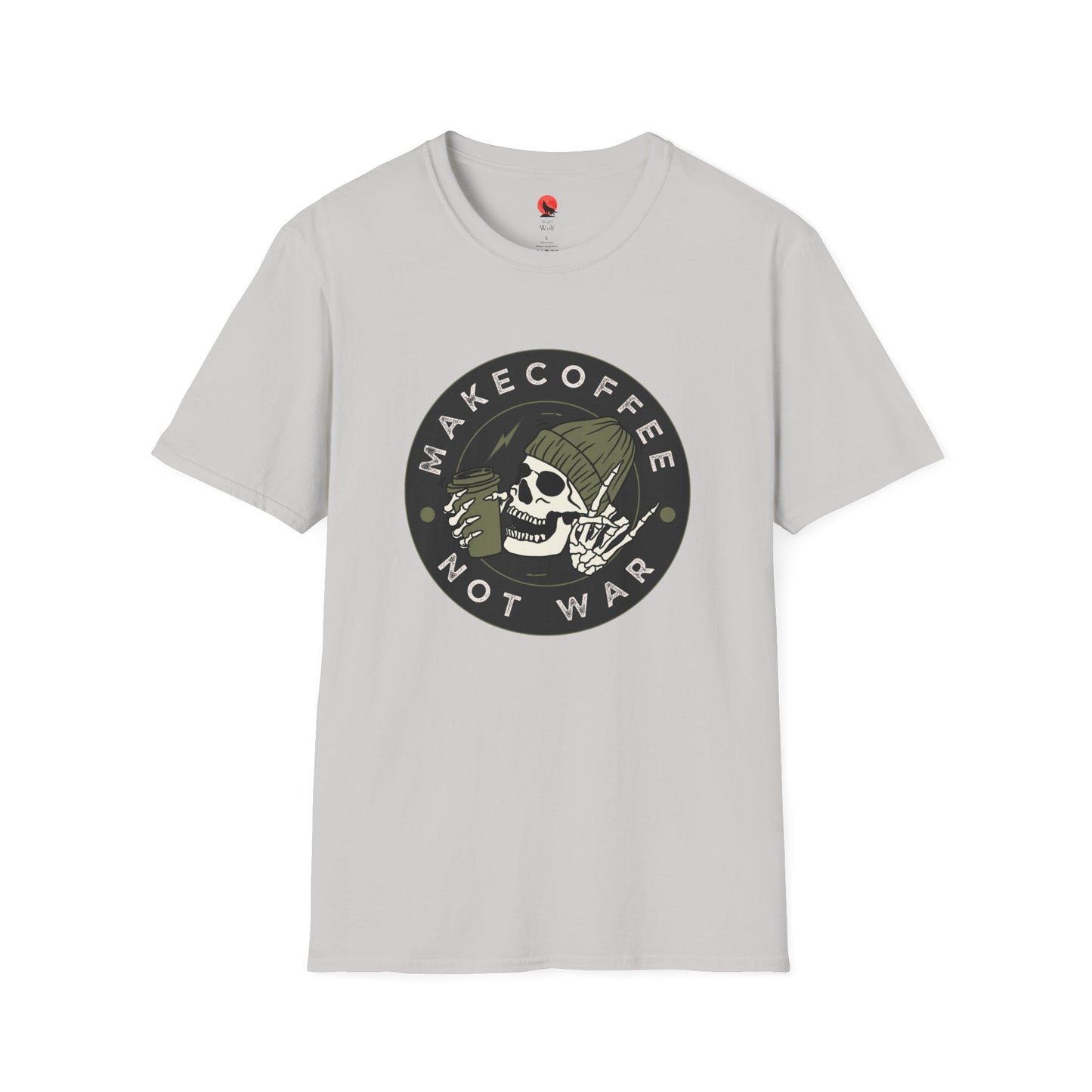 Make Coffee Not War Unisex Softstyle T-Shirt