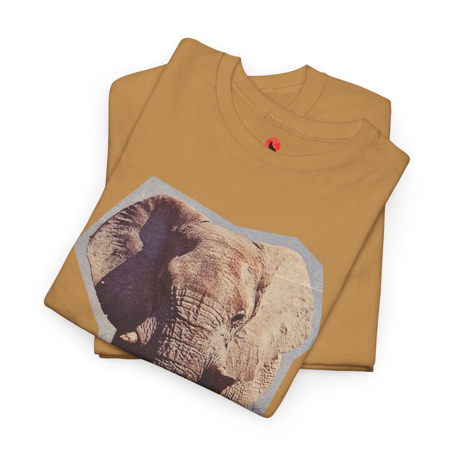Elephant Graphic Unisex Heavy Cotton Tee