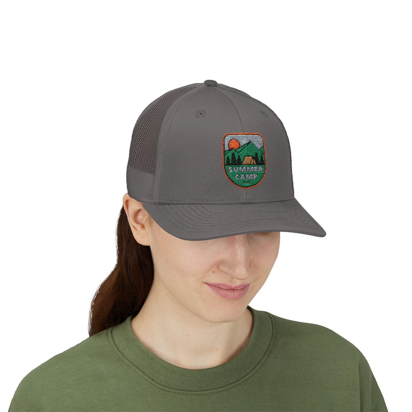 Summer Camp Snapback Trucker Cap