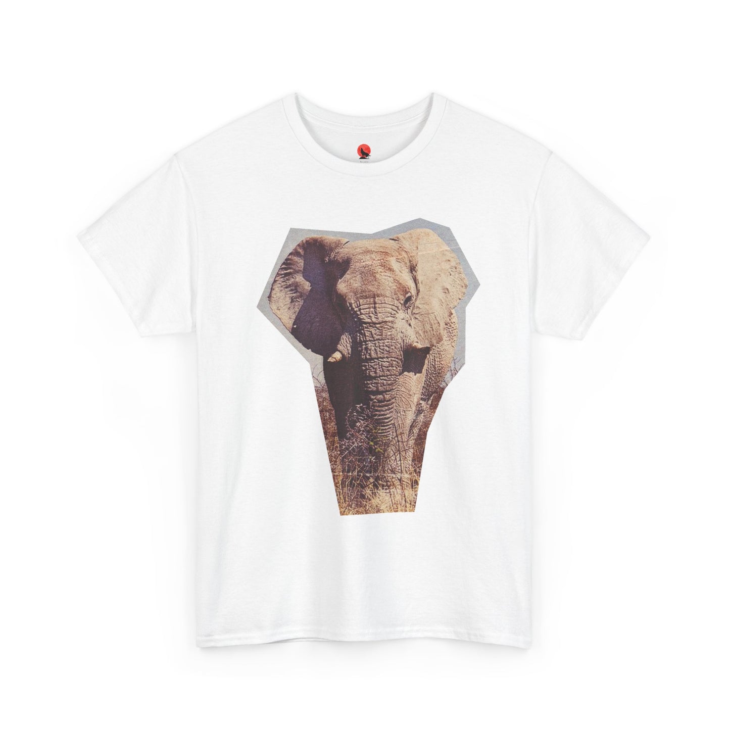Elephant Graphic Unisex Heavy Cotton Tee