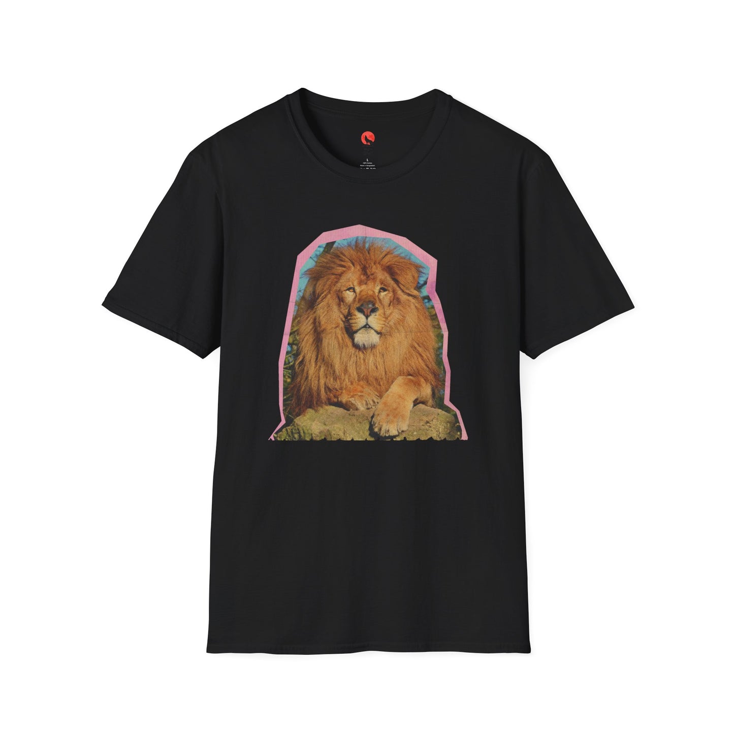 Majestic Lion Graphic Unisex Softstyle T-Shirt