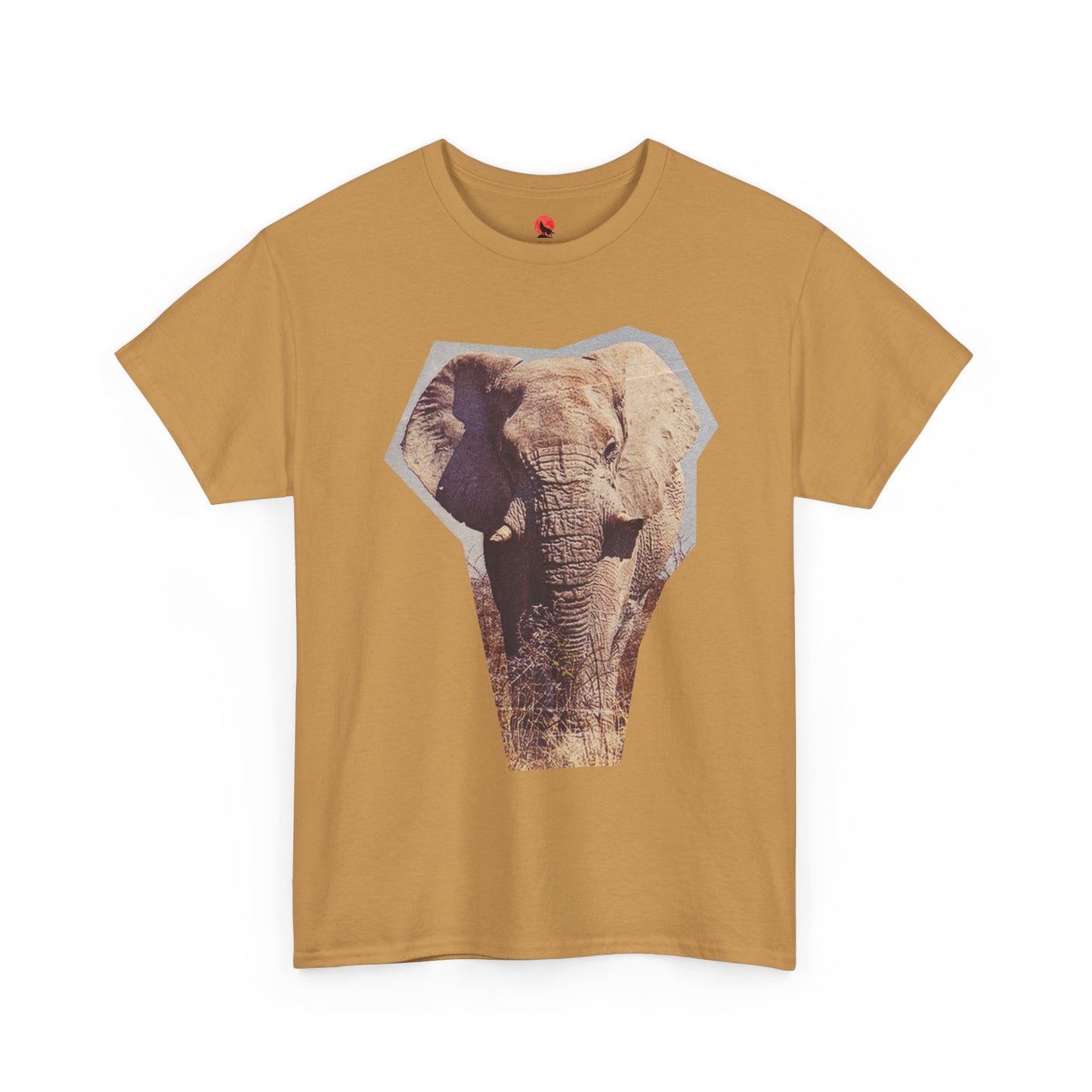 Elephant Graphic Unisex Heavy Cotton Tee