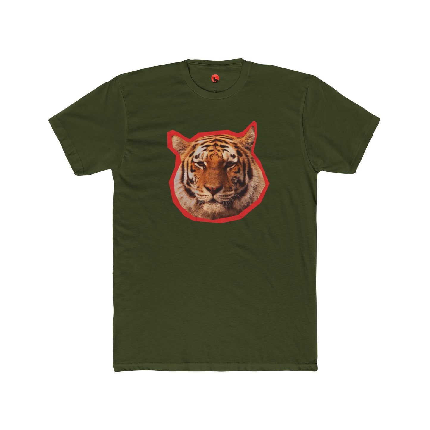 Tiger Graphic Unisex Cotton Crew Tee