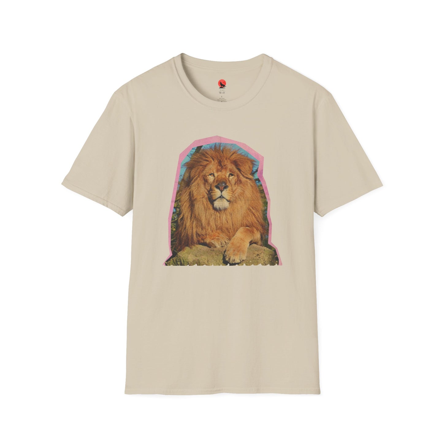 Majestic Lion Graphic Unisex Softstyle T-Shirt