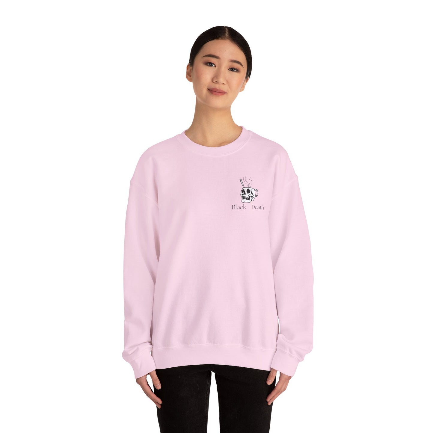Black Death Unisex Crewneck Sweatshirt