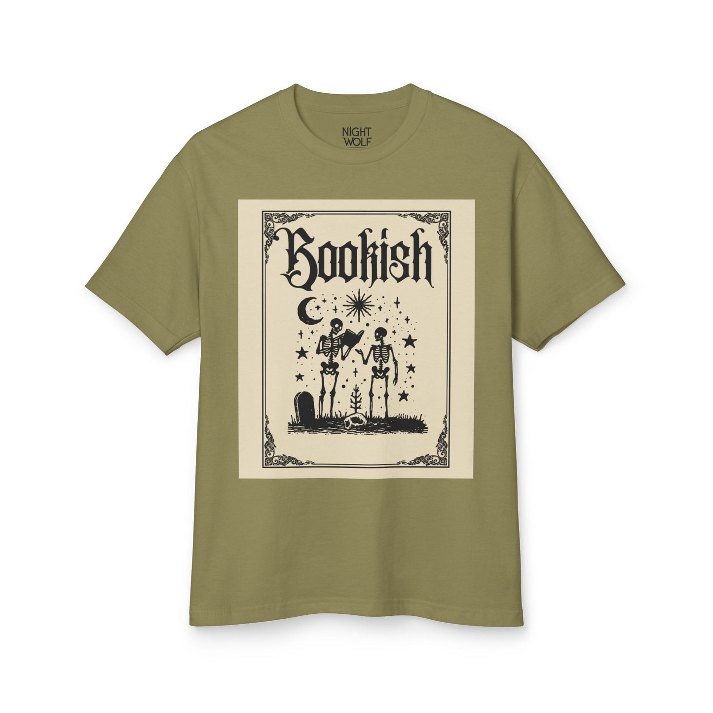 Bookish Skeletons Cotton Tee