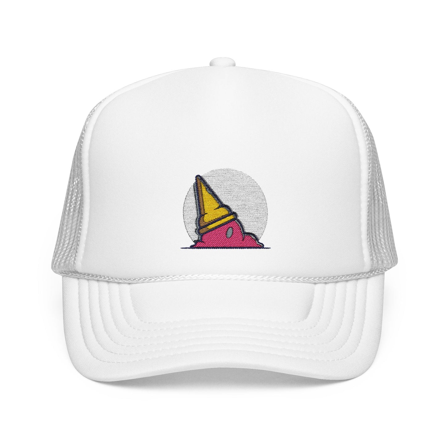 Vintage Ice Cream Cone Foam Trucker Hat