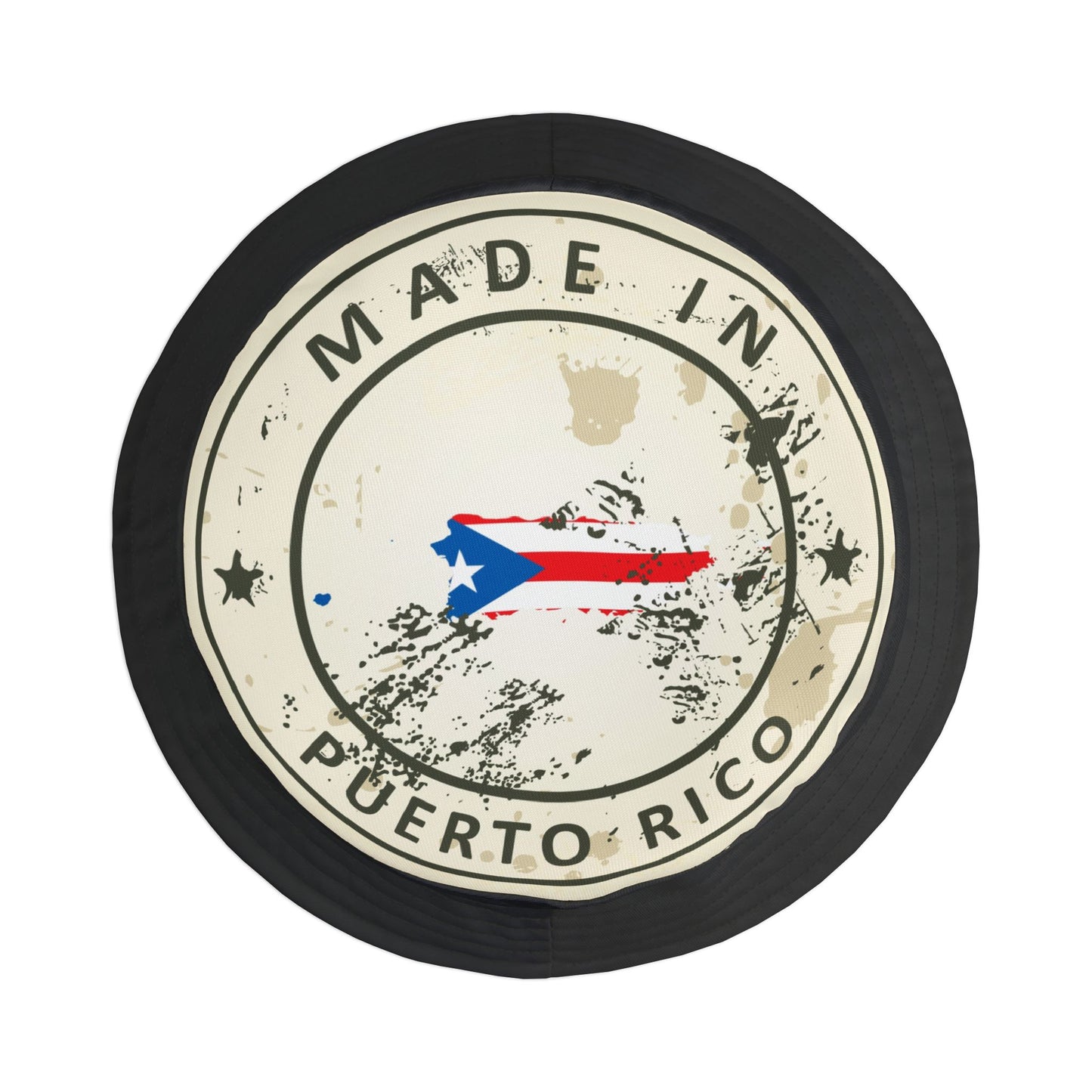 Puerto Rico Inspired Bucket Hat