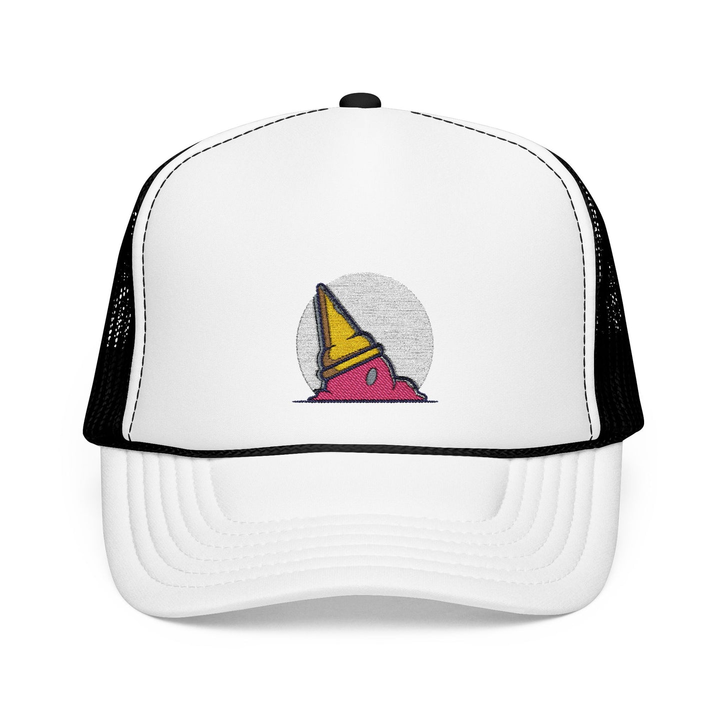 Vintage Ice Cream Cone Foam Trucker Hat
