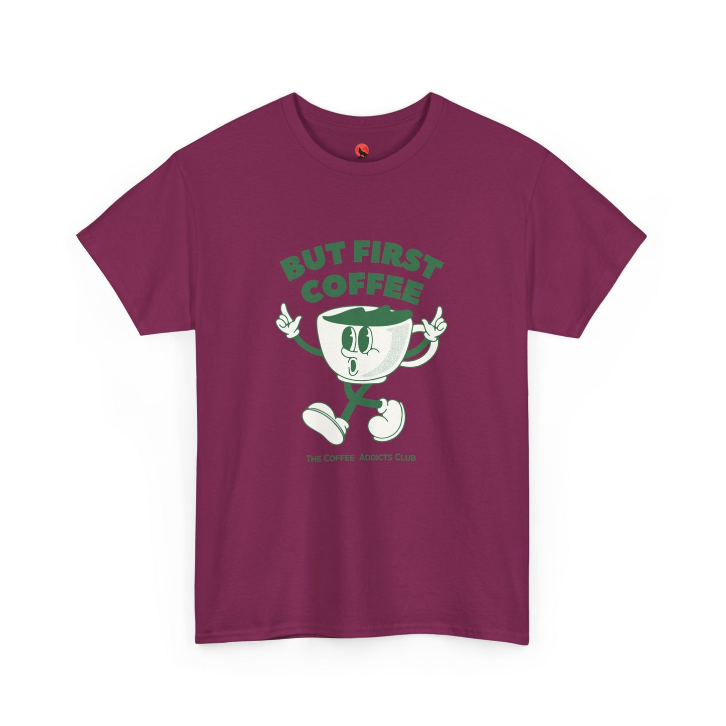 But First Coffee Unisex Heavy Cotton Tee
