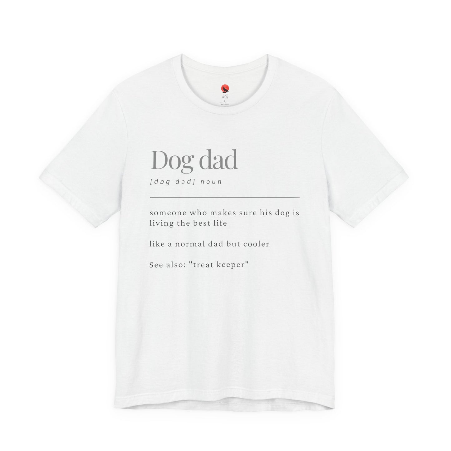 Dog Dad Unisex Jersey Tee