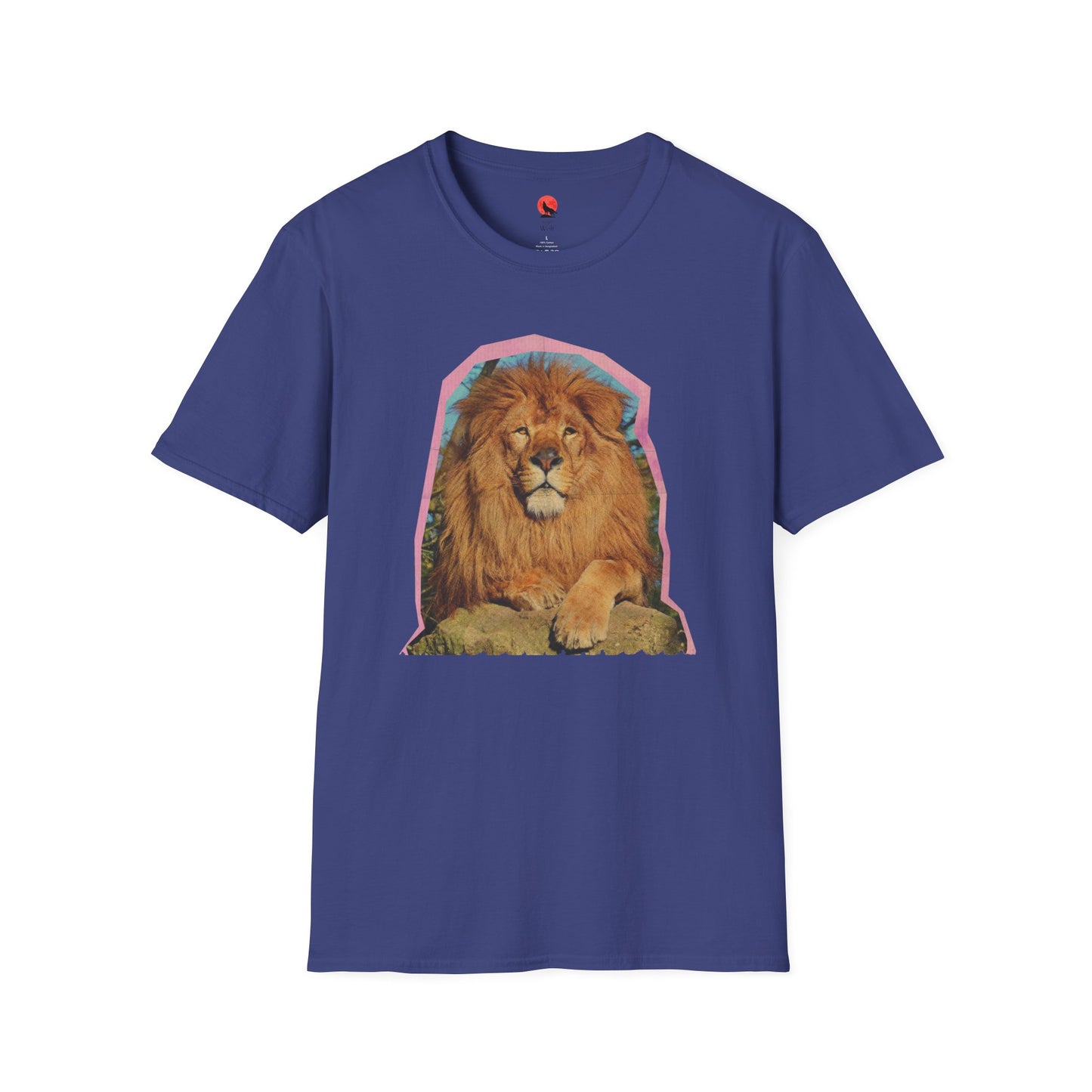 Majestic Lion Graphic Unisex Softstyle T-Shirt
