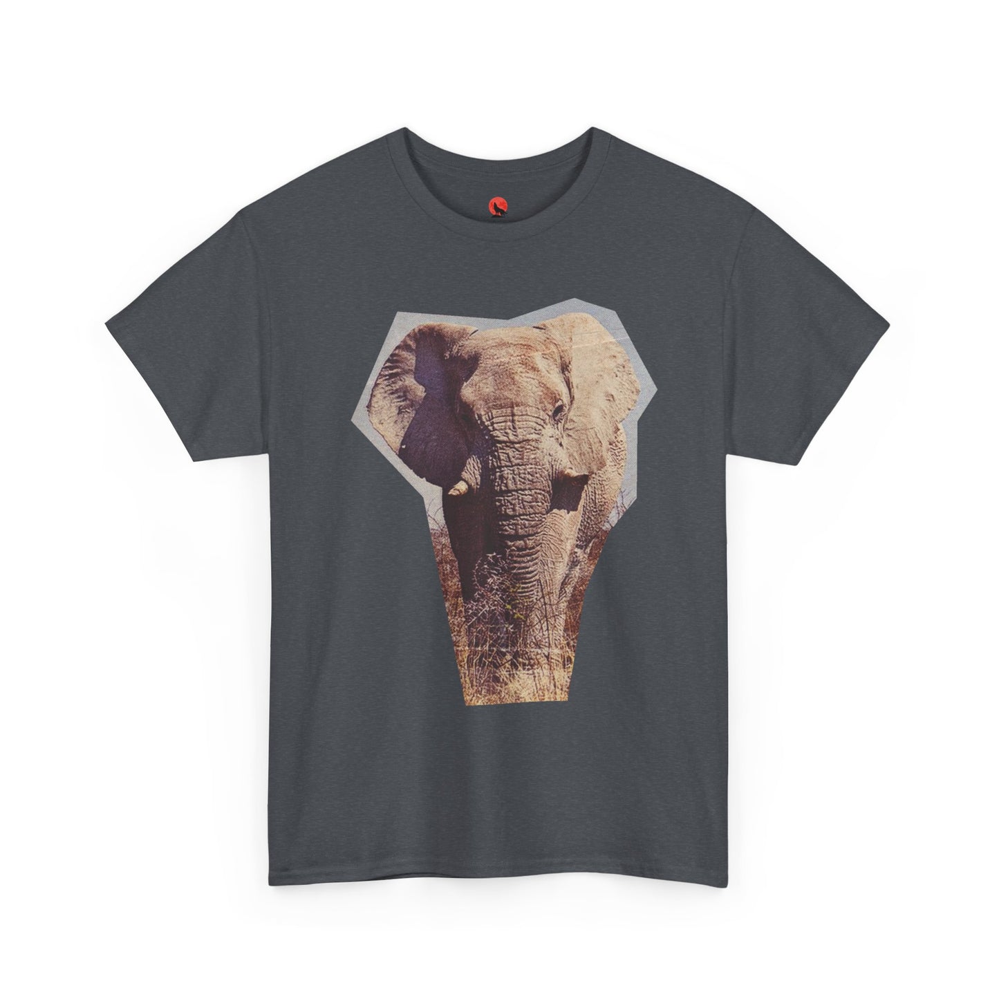 Elephant Graphic Unisex Heavy Cotton Tee