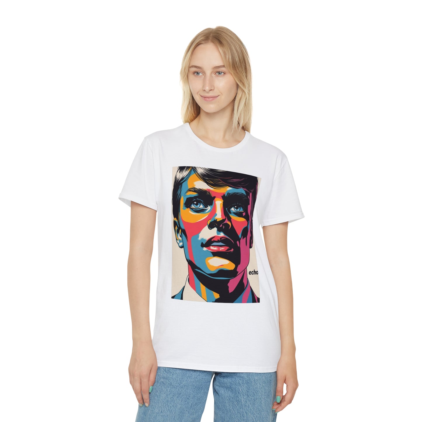 Bold Graphic Tee for Art Lovers