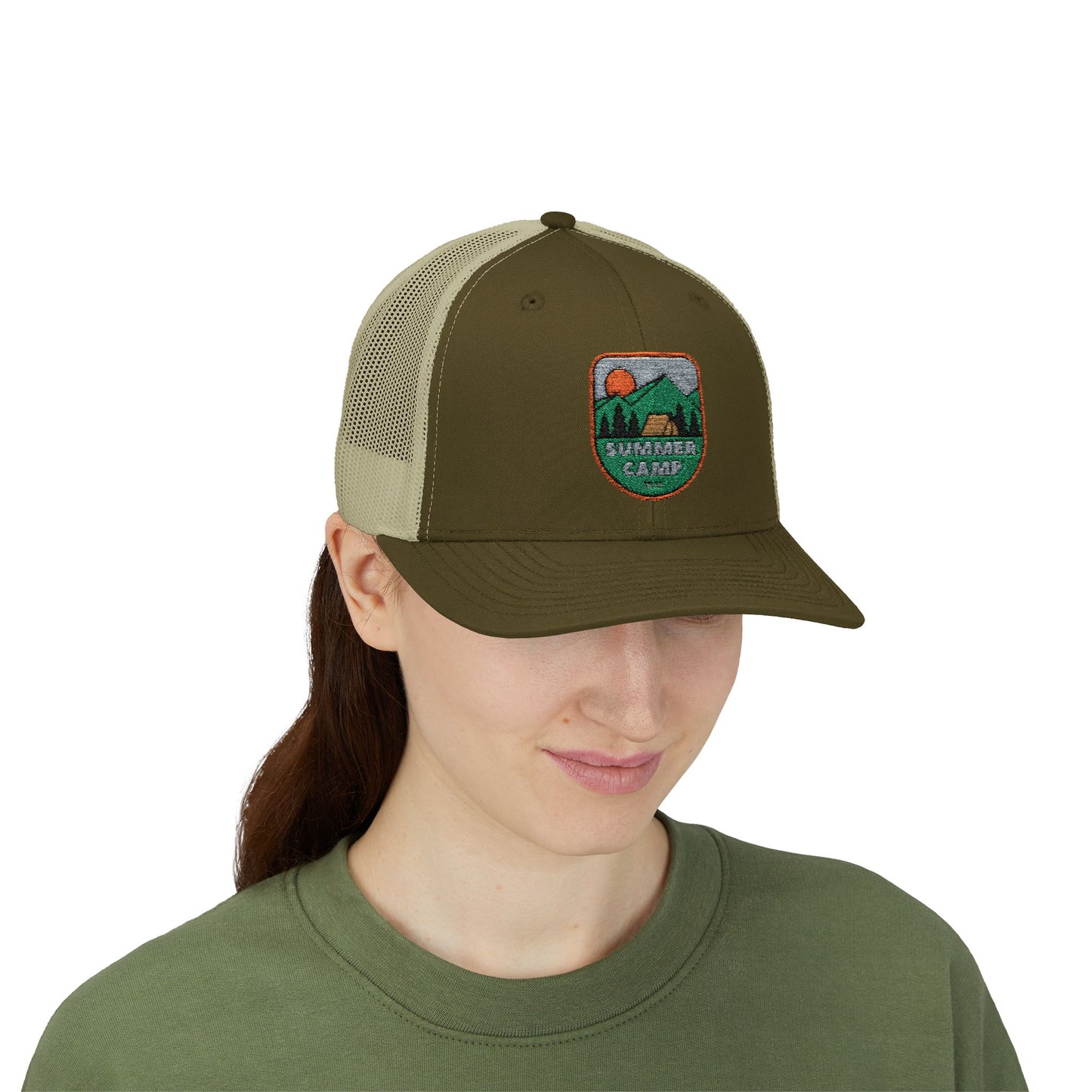 Summer Camp Snapback Trucker Cap