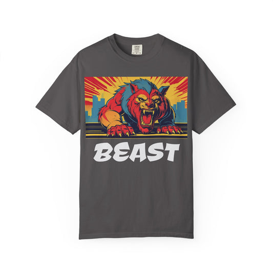 Vibrant Beast Graphic T-Shirt