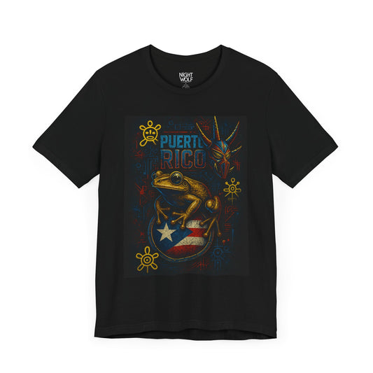 Puerto Rico Coqui Graphic Tee - Unisex Jersey
