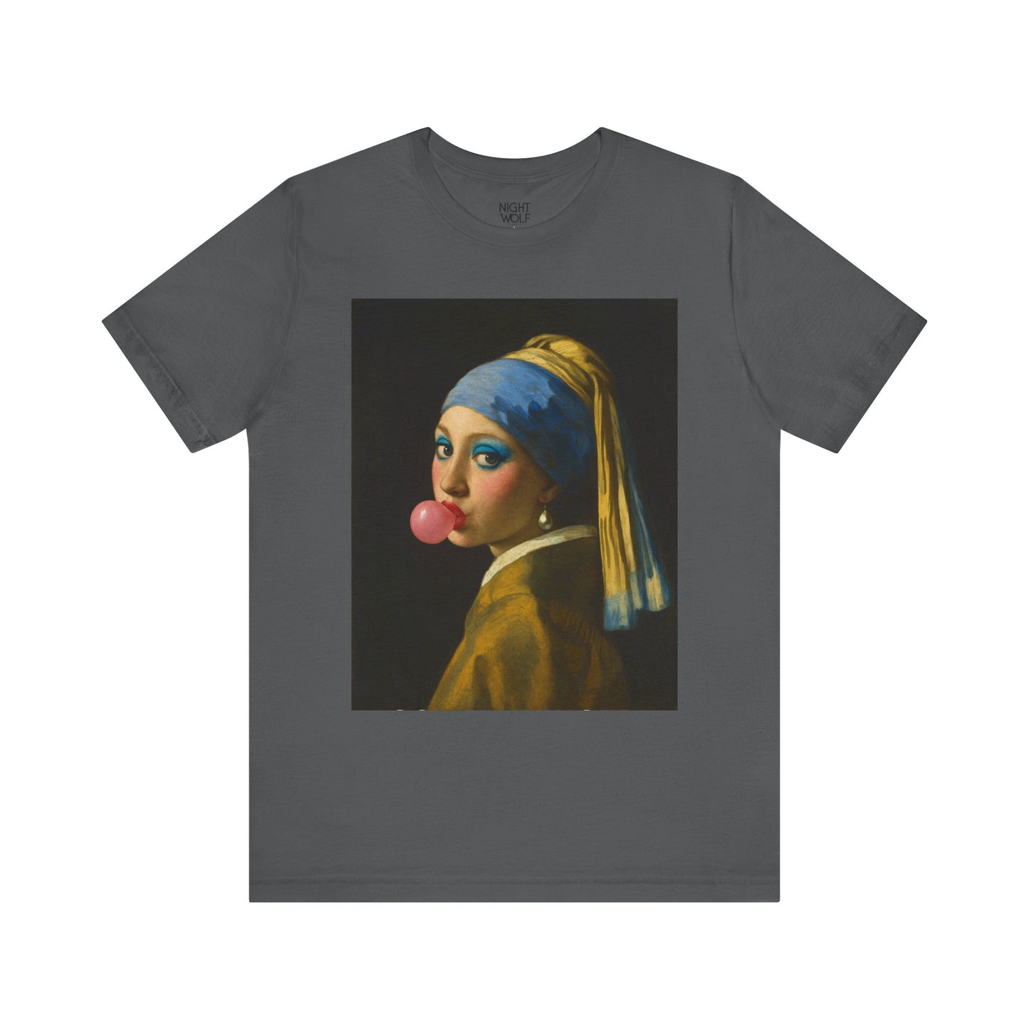 Artistic Bubblegum Tee for Art Lovers