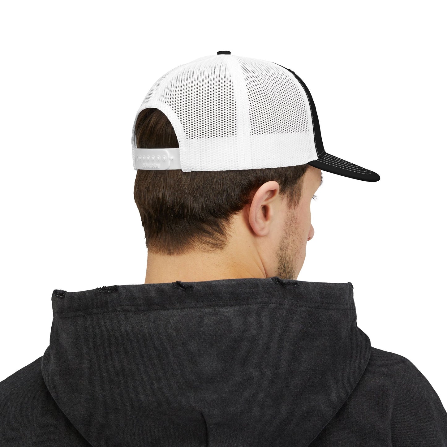 Bee Embroidered Trucker Cap