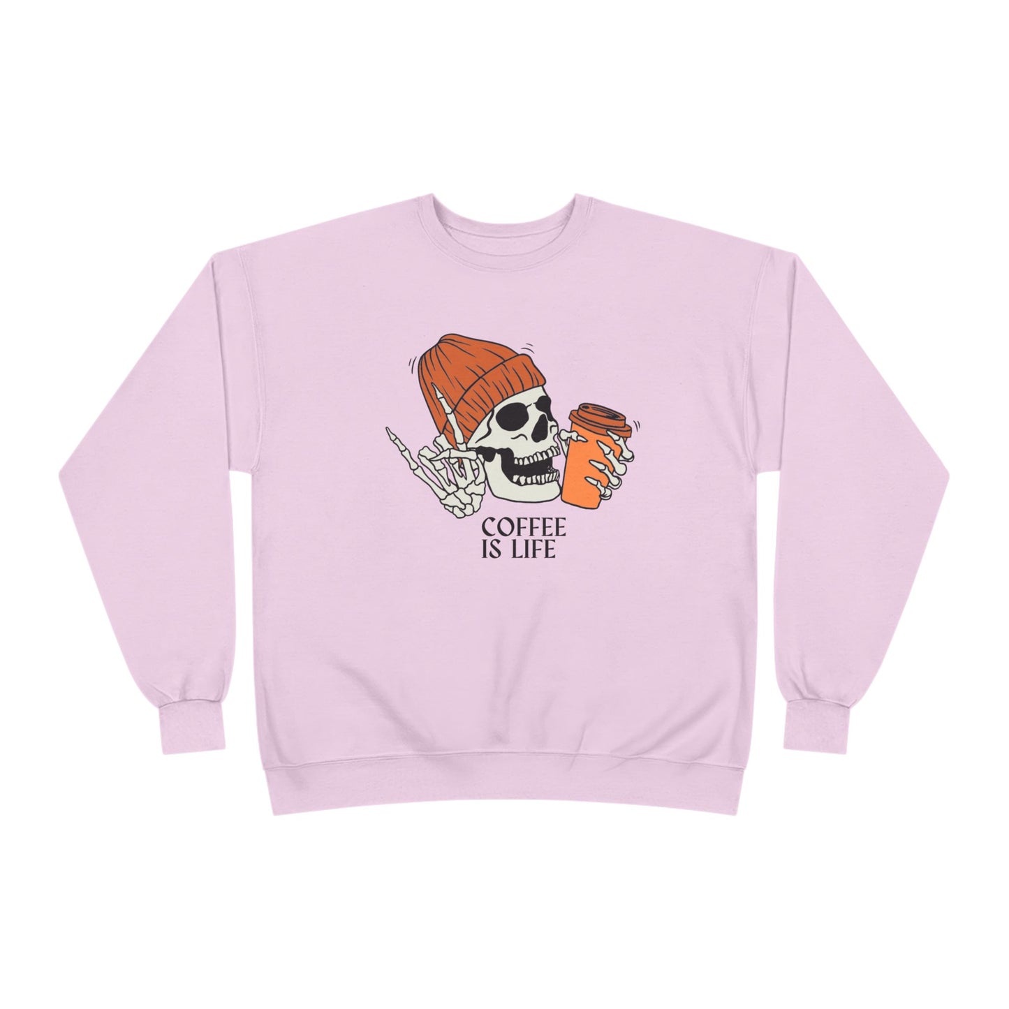 Coffee Is Life Skull Sweatshirt