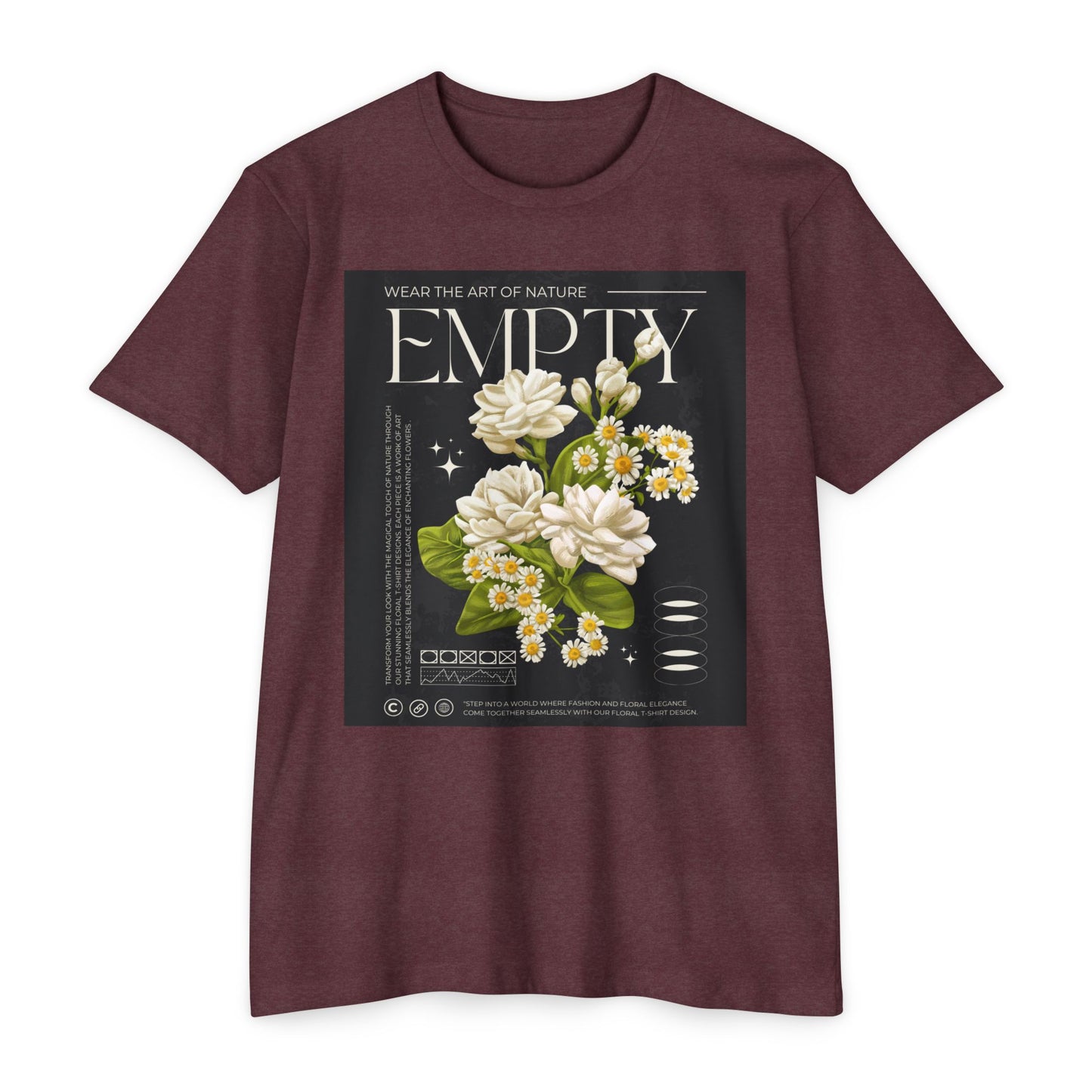 Nature-Inspired Unisex T-Shirt - "Wear the Art of Nature"